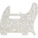 8-Hole Mount Multi-Ply Telecaster Pickguards - Aged Pearl White