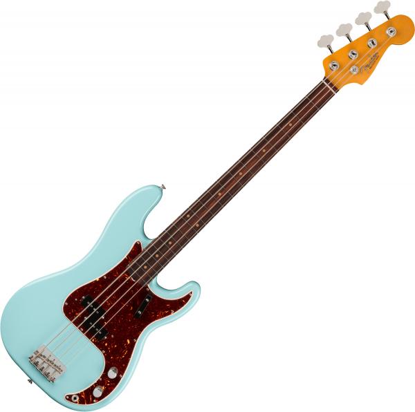 American Vintage Ii Precision Bass Usa Rw Daphne Blue Basse Lectrique Solid Body Fender