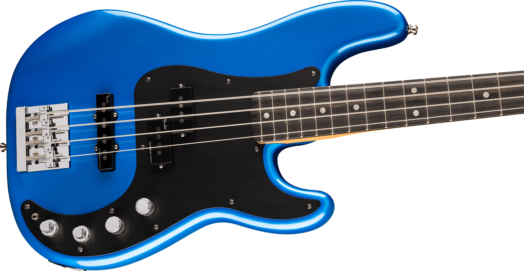 Fender Precision Bass American Ultra Ii Usa Active Eb - Noble Blue - Basse Électrique Solid Body - Variation 2