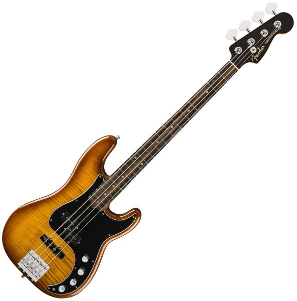 Fender American Ultra Precision Bass Ltd (USA, EB) - tiger's eye 