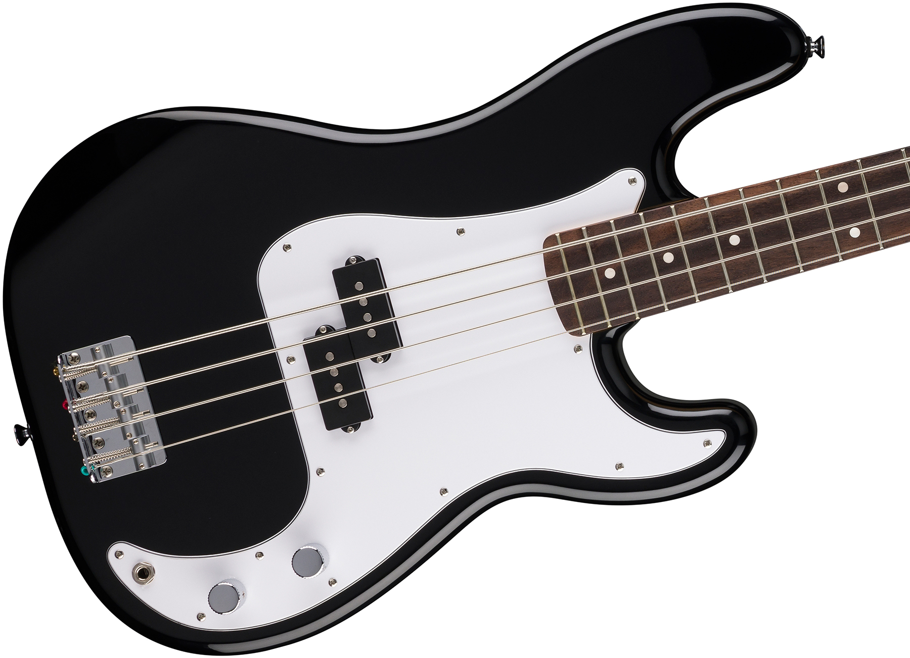 Fender Precision Bass Standard Mex Lau - Black - Basse Électrique Solid Body - Variation 2