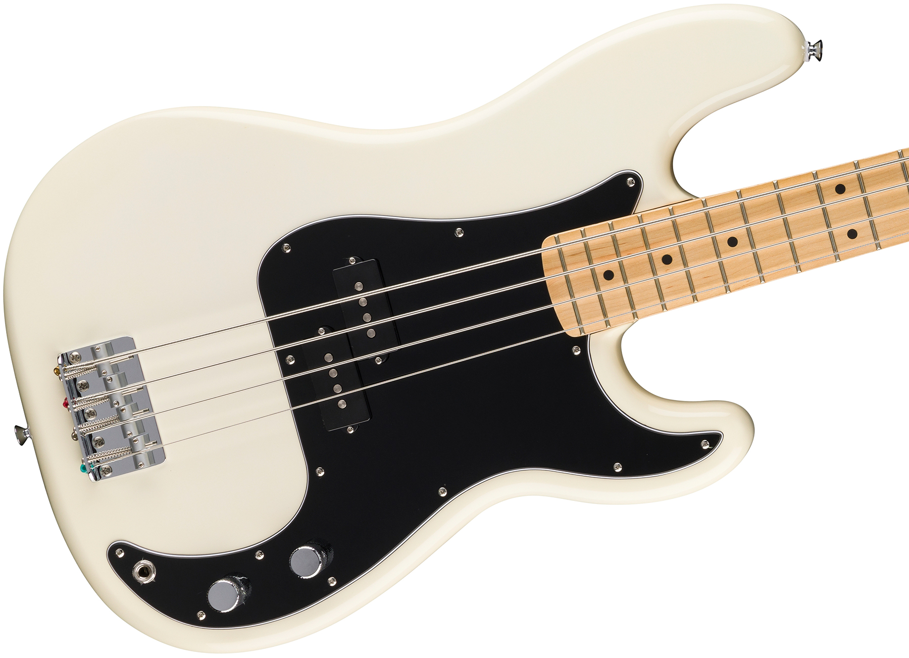 Fender Precision Bass Standard Mex Mn - Olympic White - Basse Électrique Solid Body - Variation 2