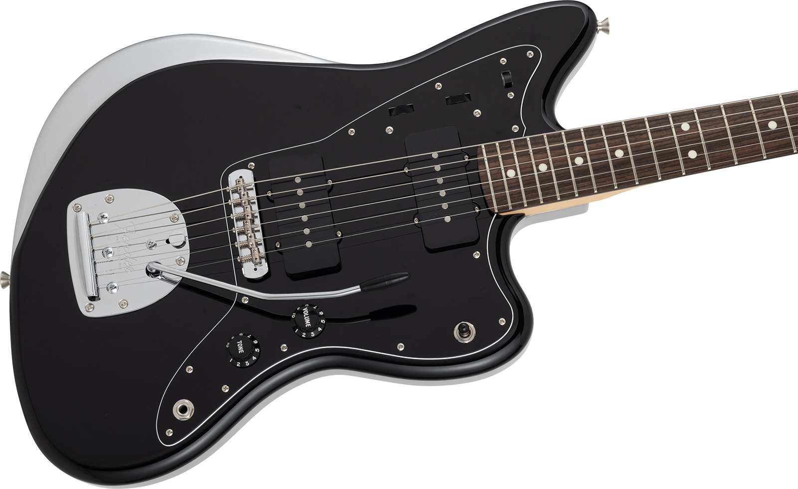 Fender Starmaster Mij Ltd Jap 2s Trem Rw - Black - Guitare Électrique RÉtro Rock - Variation 2