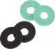 Strap Blocks 4-Pack - Black & Surf Green