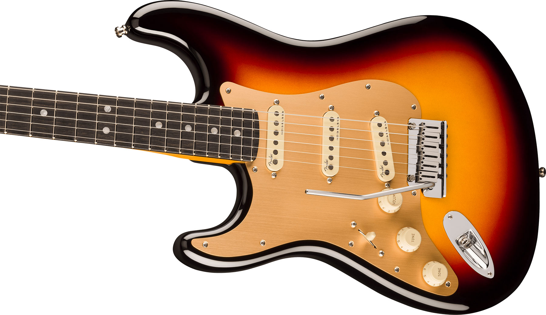 Fender Strat American Ultra Ii Lh Usa Gaucher Trem 3s Eb - Ultraburst - Guitare Électrique Forme Str - Variation 2