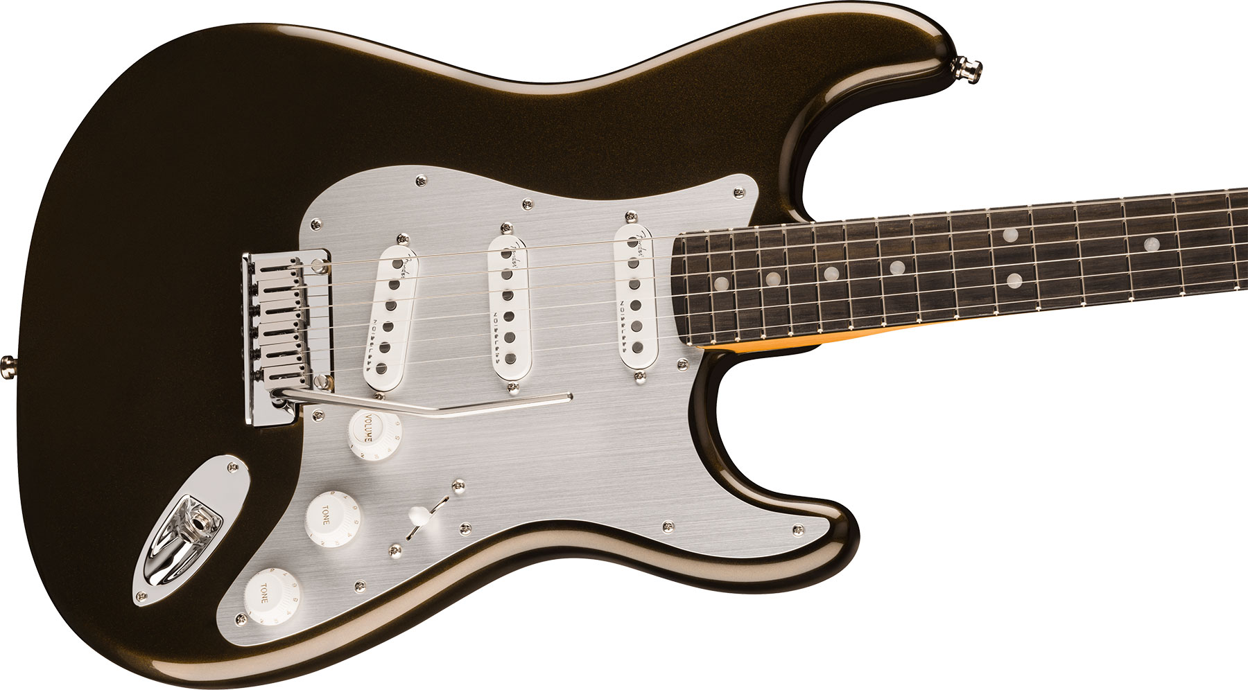 Fender Strat American Ultra Ii Usa 3s Trem Eb - Texas Tea - Guitare Électrique Forme Str - Variation 2