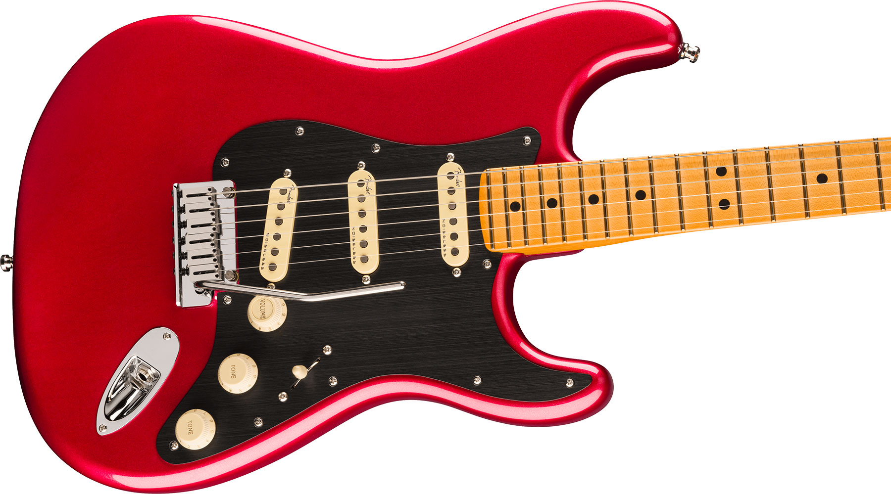 Fender Strat American Ultra Ii Usa Trem 3s Mn - Sinister Red - Guitare Électrique Forme Str - Variation 2