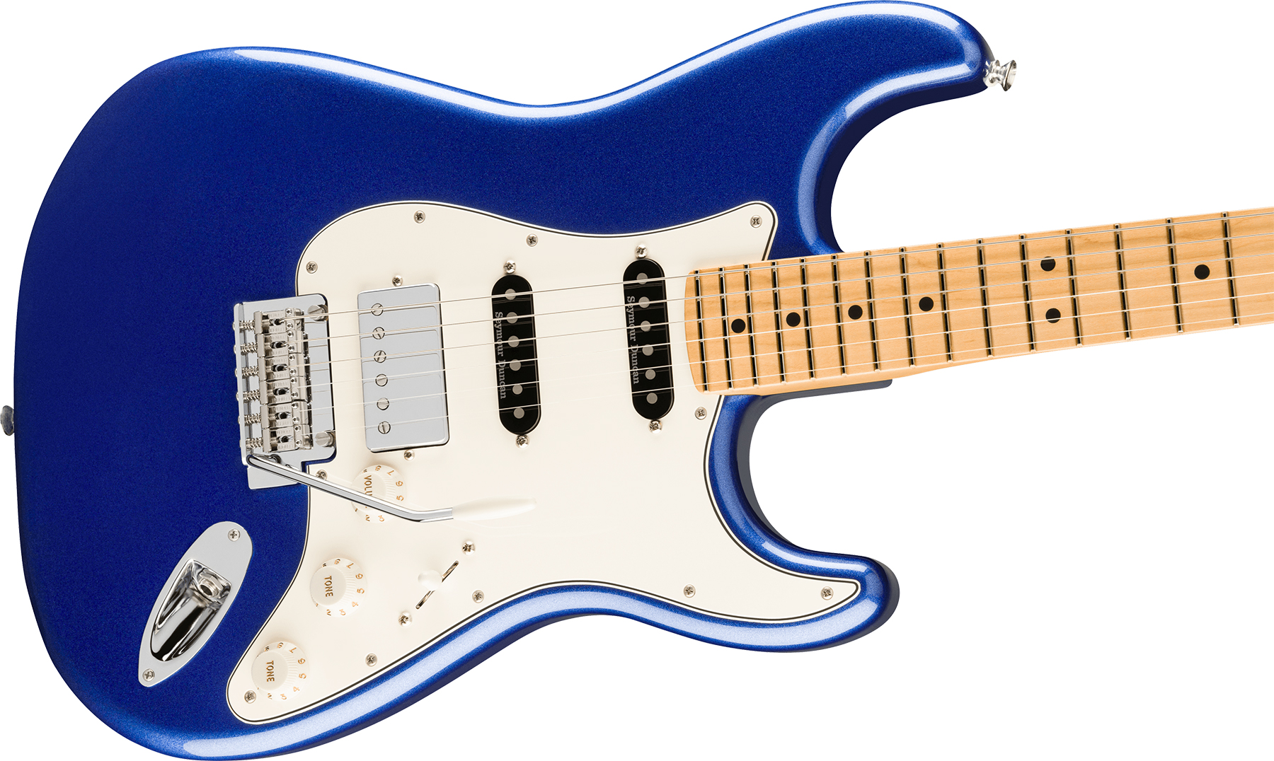 Fender Strat Player Hss Mex Ltd Seymour Duncan Trem Mn - Daytona Blue - Guitare Électrique Forme Str - Variation 2