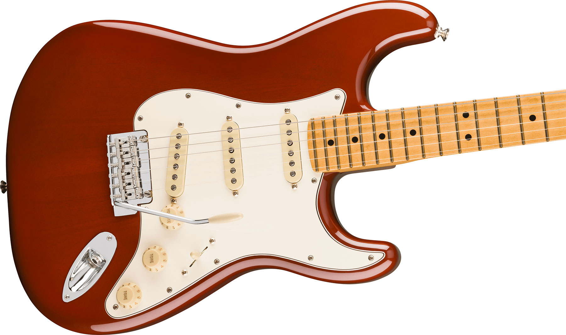 Fender Strat Player Ii Mex Acajou 3s Trem Mn - Transparent Mocha Burst - Guitare Électrique Forme Str - Variation 2