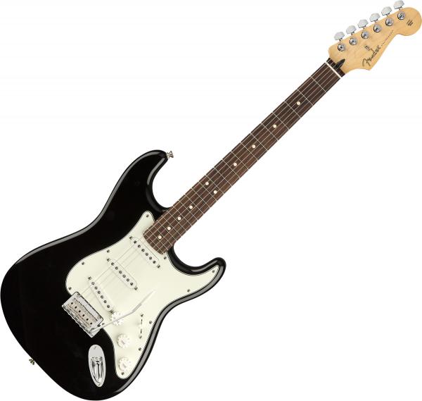 Fender Player Stratocaster (MEX, PF) - black Str shape electric guitar