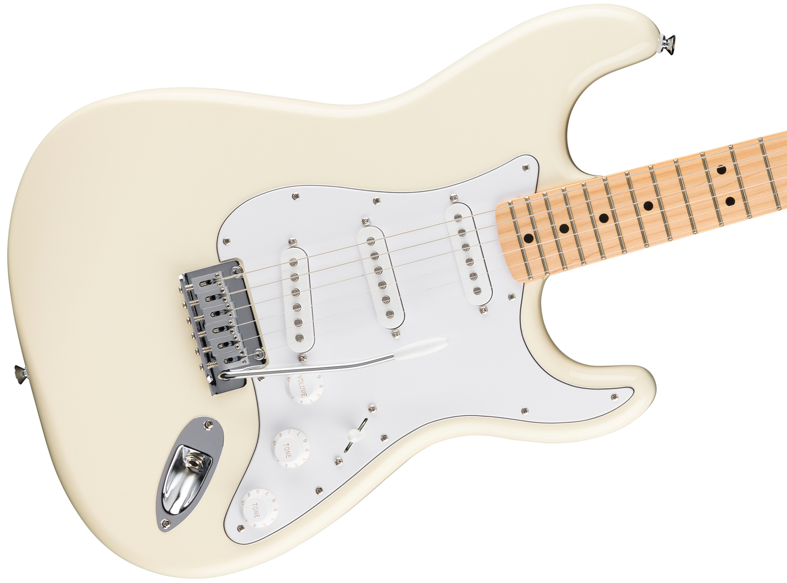 Fender Strat Standard 3s Trem Mn - Olympic White - Guitare Électrique Forme Str - Variation 2