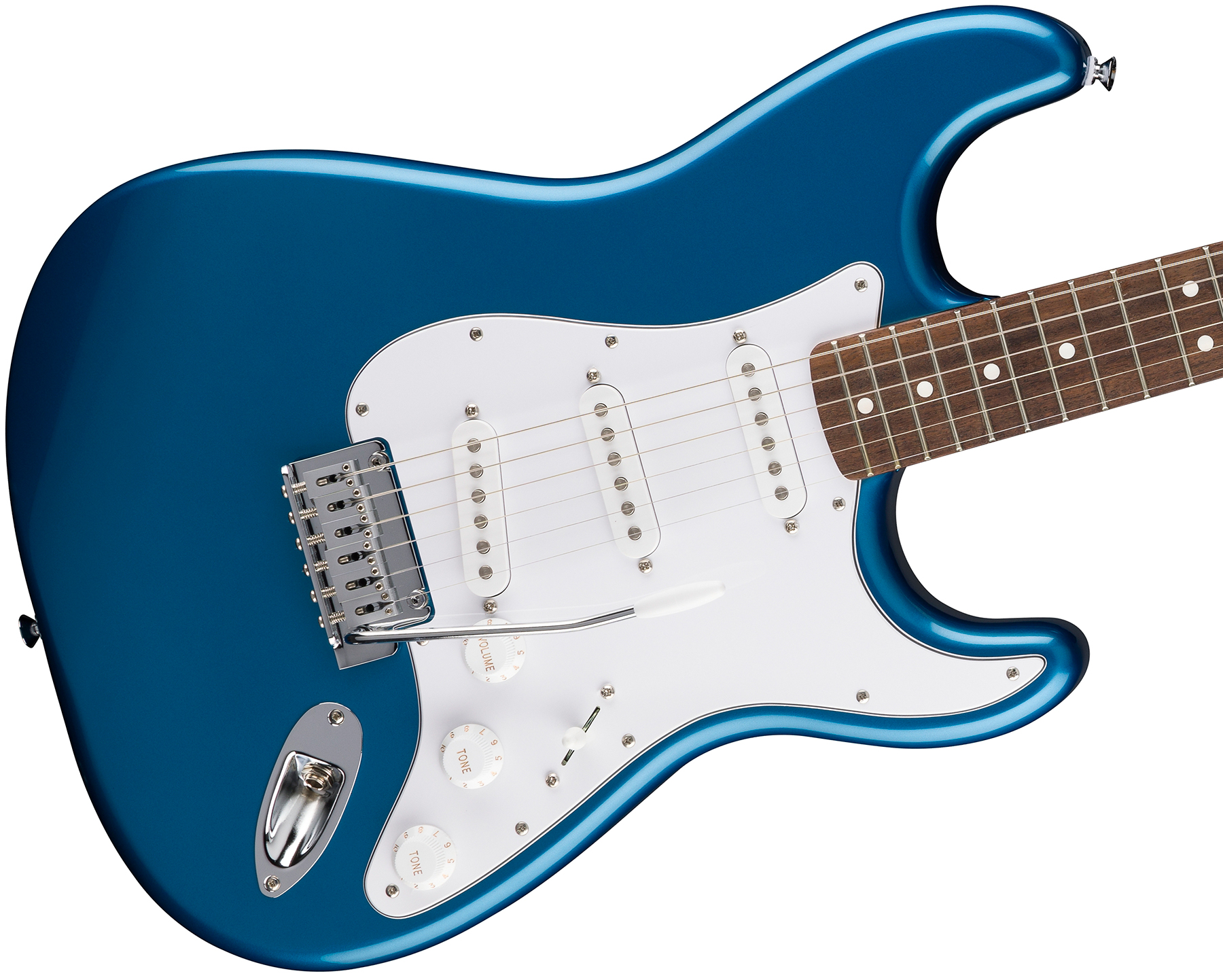 Fender Strat Standard Ind 3s Trem Lau - Aqua Marine Metallic - Guitare Électrique Forme Str - Variation 2