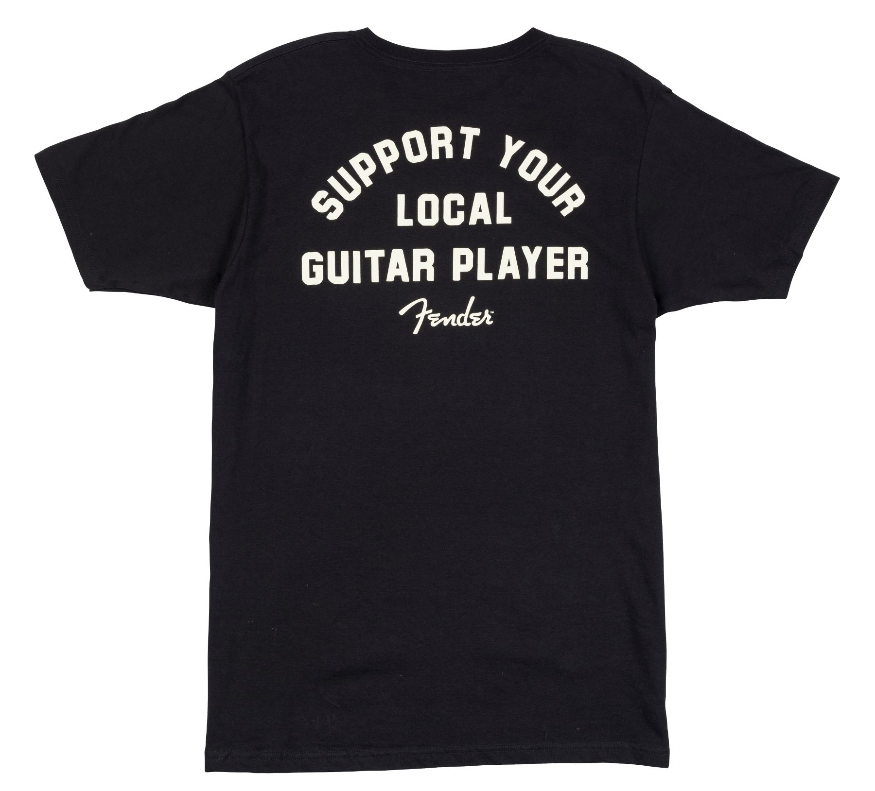 Fender T-shirt « Soutenez Votre Guitariste Local », Noir - M - T-shirt - Variation 1