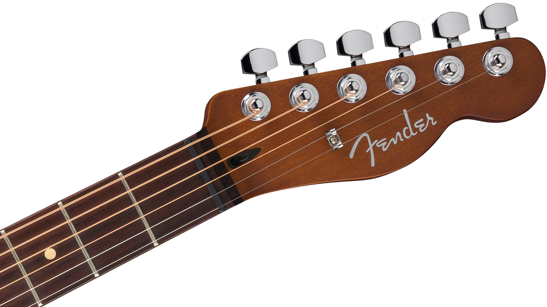 Fender Tele Acoustasonic Standard Ind Epicea Nyatoh Rw - Aged Natural - Guitare Folk - Variation 3