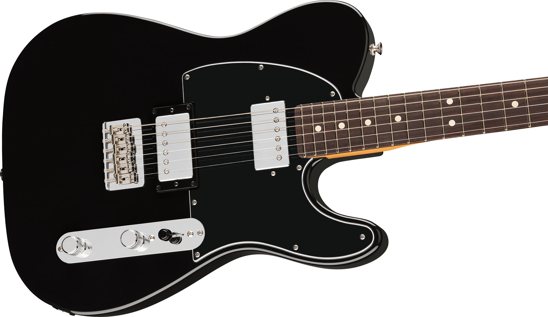 Fender Tele Player Ii Hh Mex 2h Ht Rw - Black - Guitare Électrique Forme Tel - Variation 2