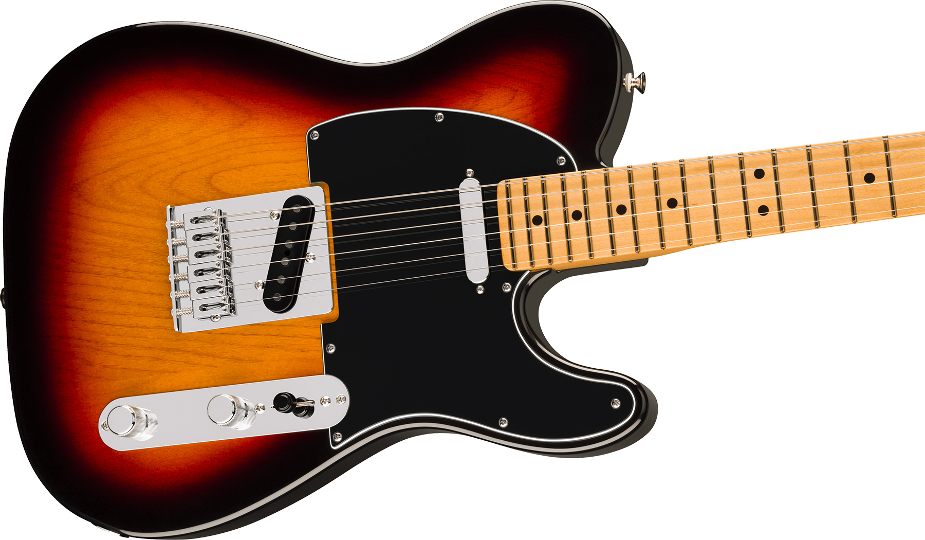 Fender Tele Player Ii Mex Aulne 2s Ht Mn - 3-color Sunburst - Guitare Électrique Forme Tel - Variation 2