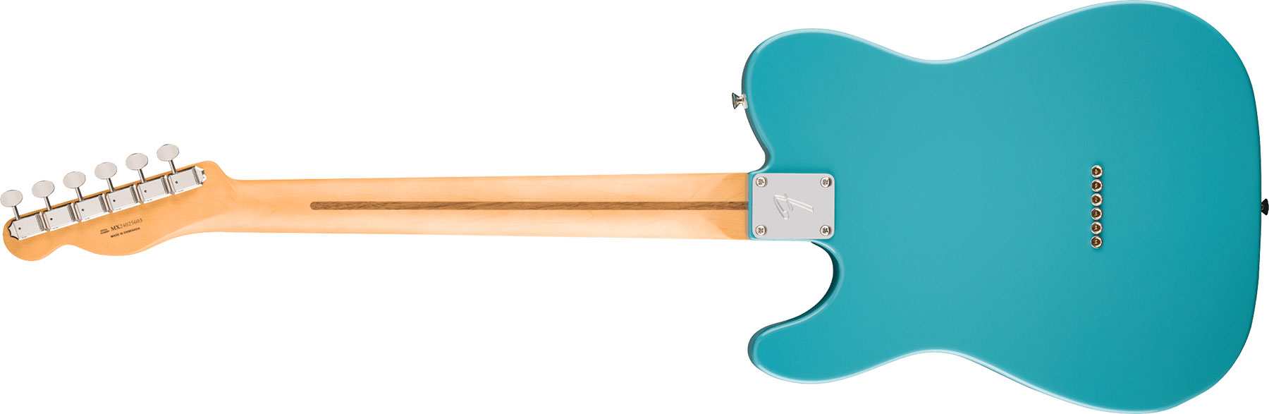 Fender Tele Player Ii Mex Aulne 2s Ht Rw - Aquatone Blue - Guitare Électrique Forme Tel - Variation 1