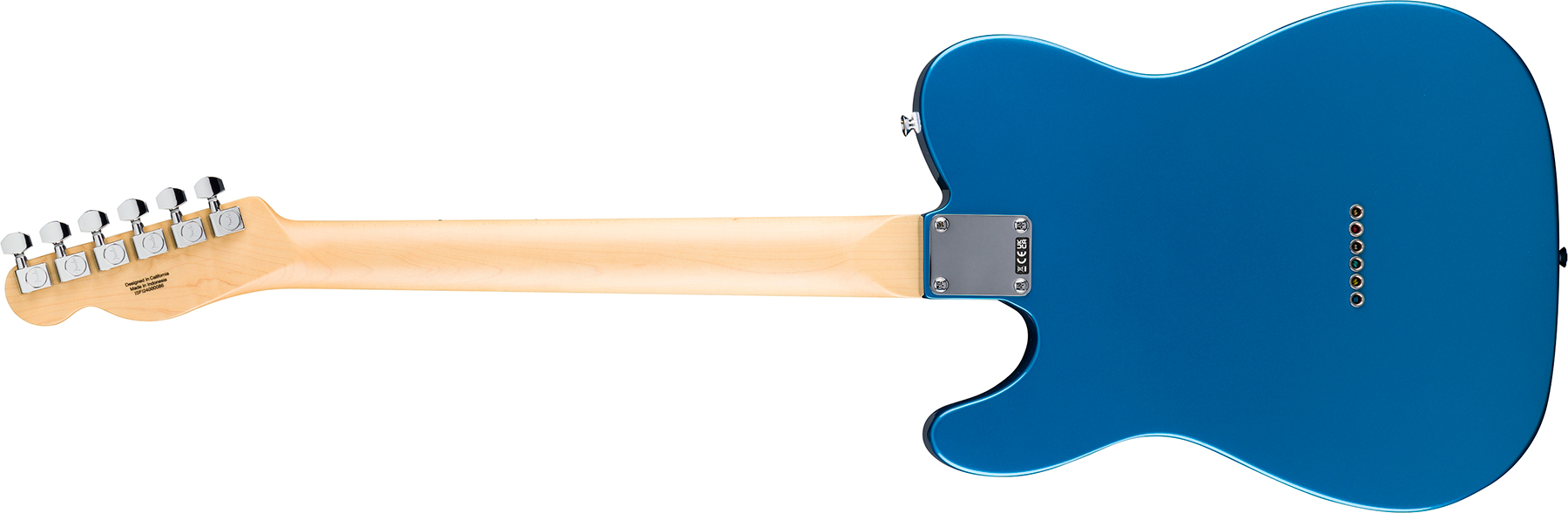 Fender Tele Standard Mex 2s Ht Mn - Aqua Marine Metallic - Guitare Électrique Forme Tel - Variation 1