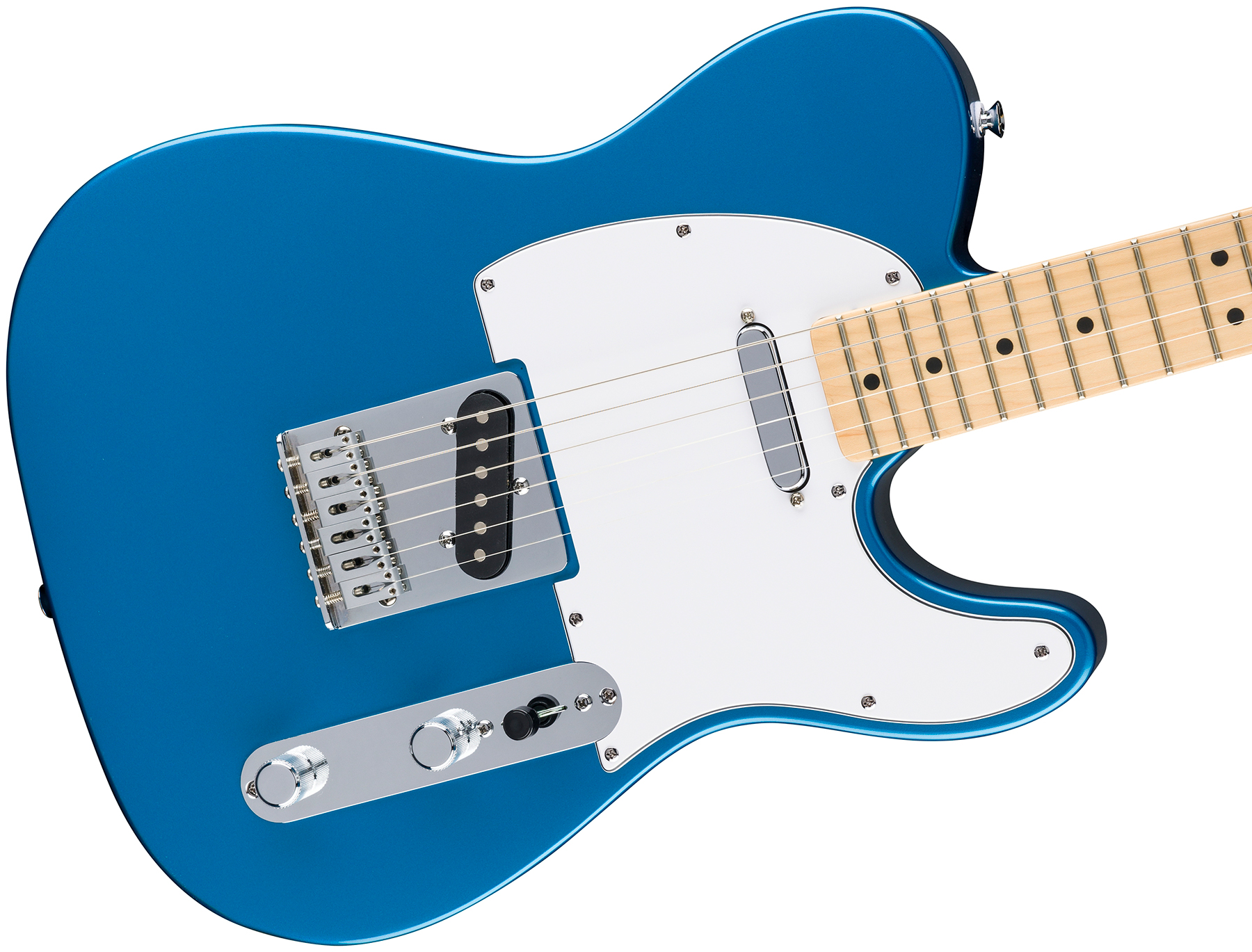 Fender Tele Standard Mex 2s Ht Mn - Aqua Marine Metallic - Guitare Électrique Forme Tel - Variation 2