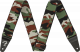 Weighless 2 Inches Camo Guitar Strap - Green