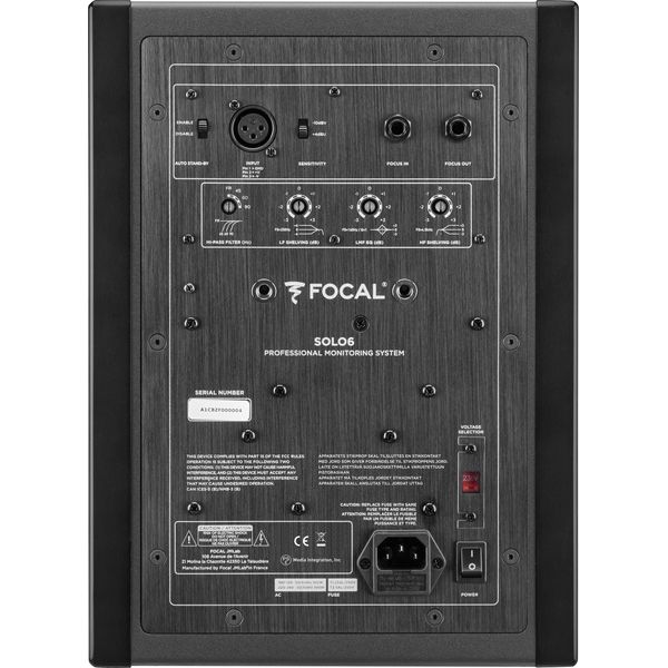 Focal Solo 6 Noir - La PiÈce - Enceinte Monitoring Active - Variation 1