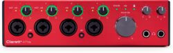 Carte son usb Focusrite Clarett + 4 Pre