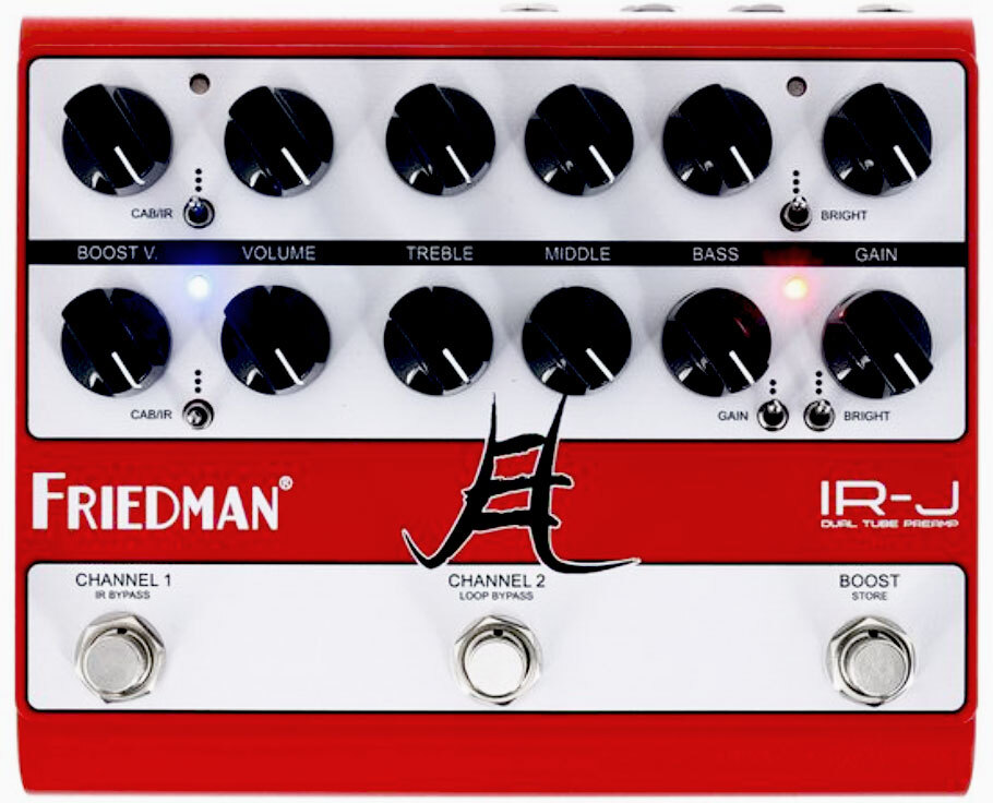 Friedman Amplification Jake E Lee Ir-j Dual Tube Preamp Signature - PrÉampli Guitare Électrique - Main picture