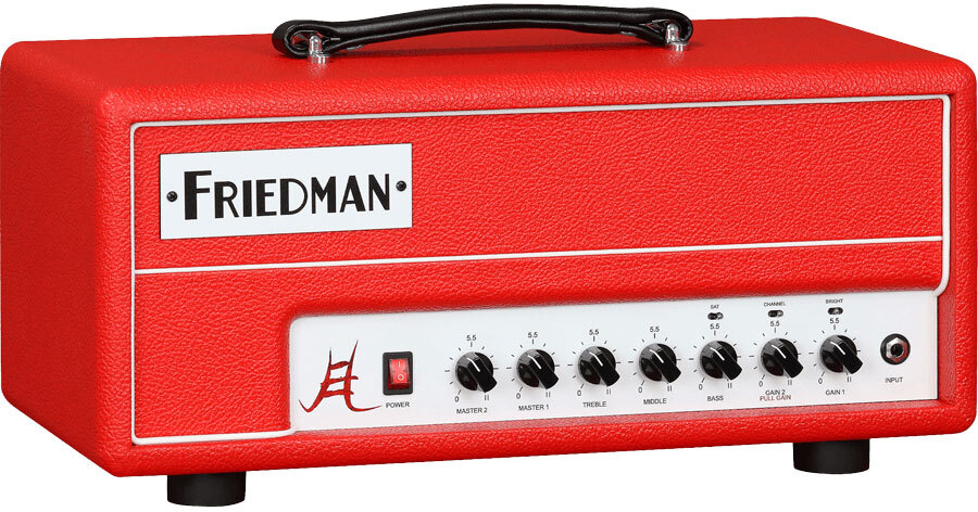 Friedman Amplification Jake E Lee Jel20 Head Signature 20w El84 - Ampli Guitare Électrique TÊte / PÉdale - Main picture