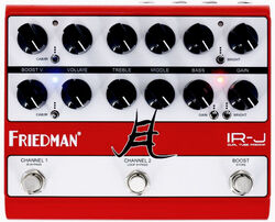 Préampli guitare électrique Friedman amplification Jake E Lee IR-J Dual Tube Preamp & DI