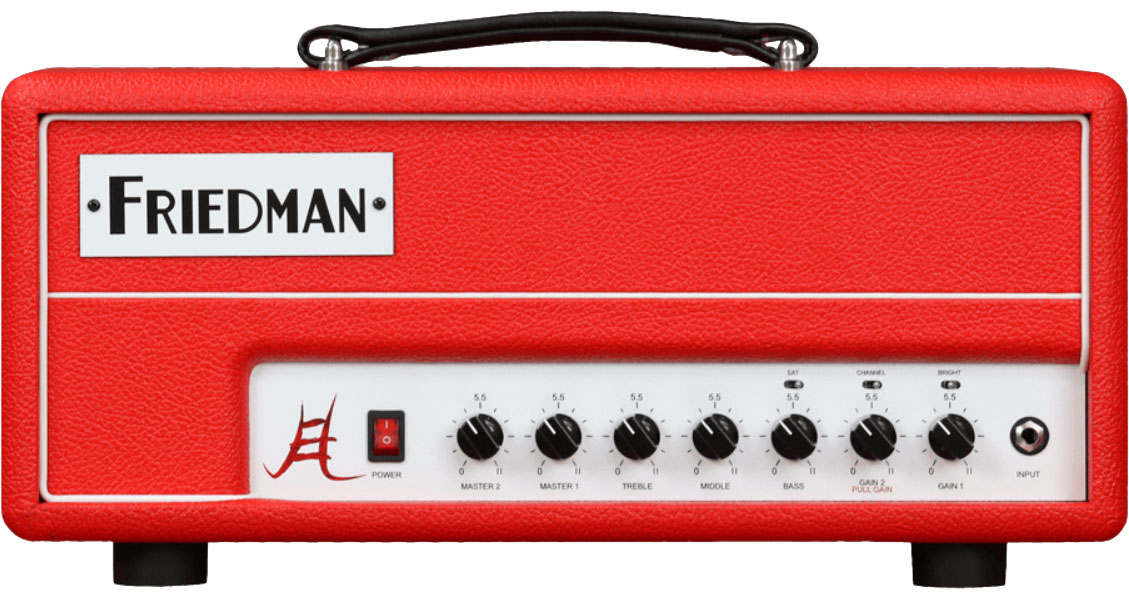 Friedman Amplification Jake E Lee Jel20 Head Signature 20w El84 - Ampli Guitare Électrique TÊte / PÉdale - Variation 1