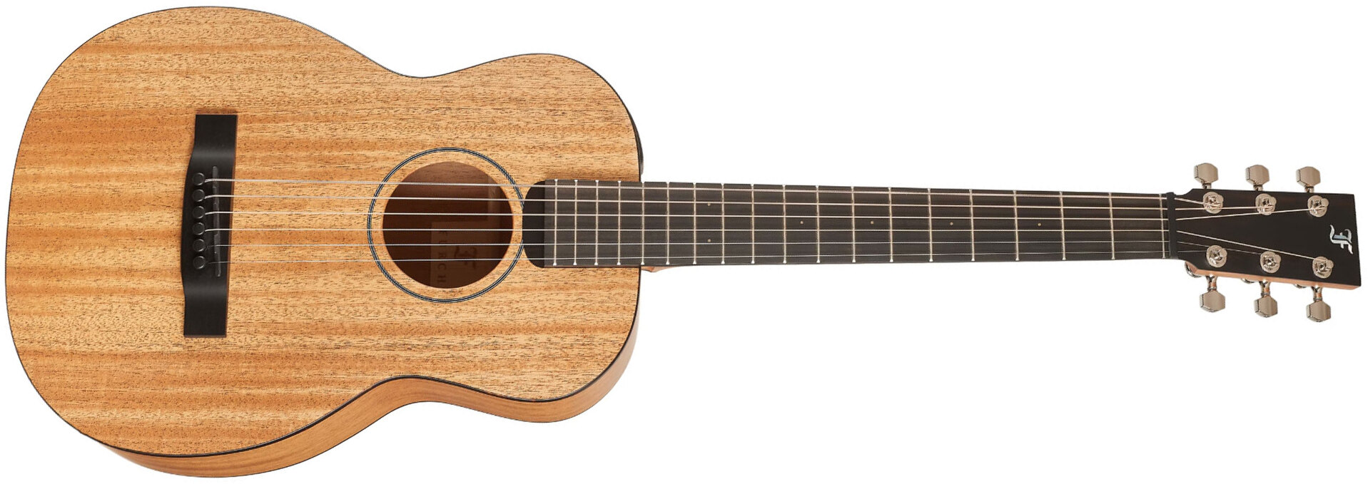 Furch Little Jane Lj 10-mm Travel Shsc Tout Acajou Eb - Natural Open-pore - Guitare Folk - Main picture