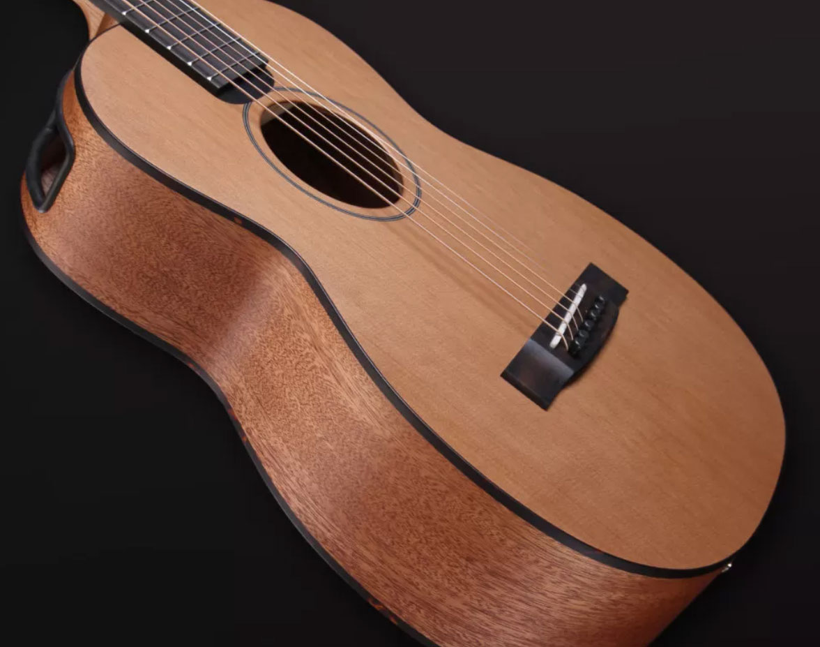 Furch Little Jane Lj 10-cm Lrb1 Lh Travel Gaucher Shsc Cedre Acajou Eb - Natural Open-pore - Guitare Folk - Variation 3