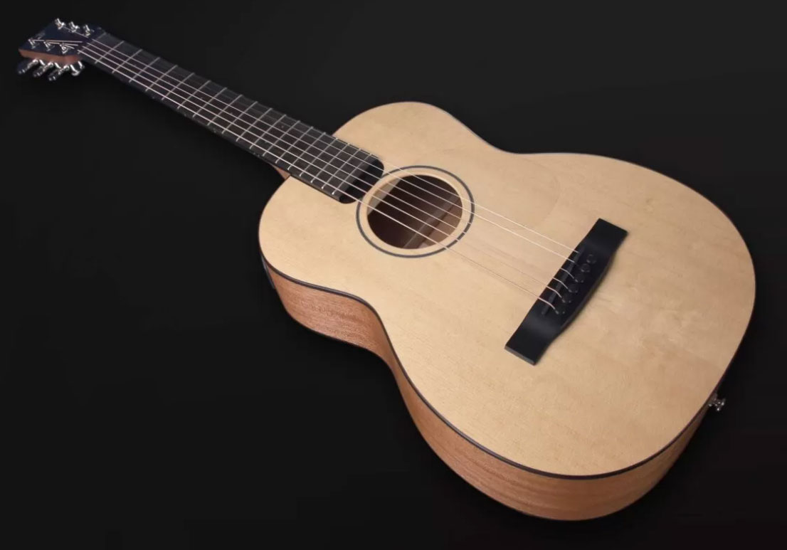 Furch Little Jane Lj 10-sm Travel Shsc Epicea Acajou Eb - Natural Open-pore - Guitare Folk - Variation 11