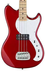 Basse électrique solid body G&l Tribute Fallout Shortscale Bass (RW) - candy apple red