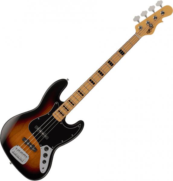 G&l Tribute JB - 3-tone sunburst Solid body electric bass