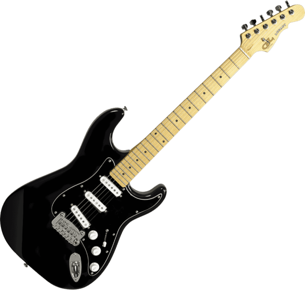 G&l Tribute Legacy - black Str shape electric guitar