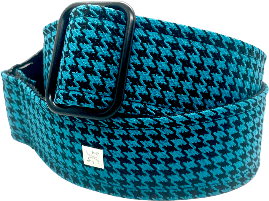 Get M Get M Fly Hounds Tooth Blue - Sangle Courroie - Main picture