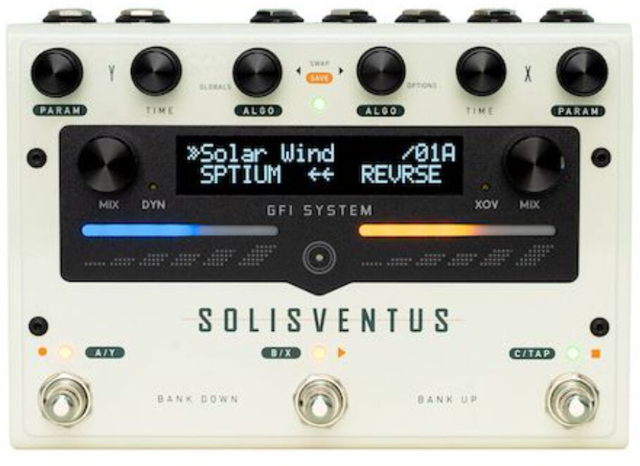 Gfi System Solis Ventus Reverb Delay - PÉdale Reverb / Delay / Echo - Main picture