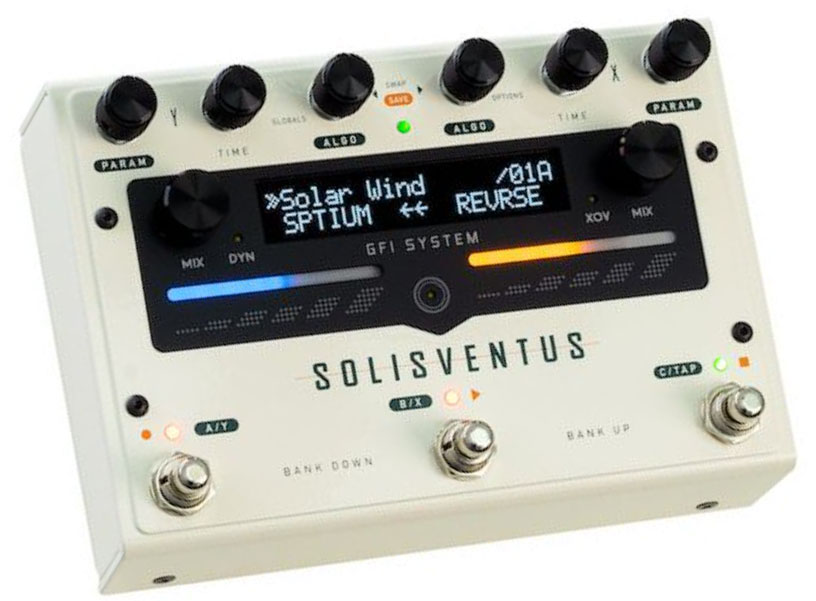 Gfi System Solis Ventus Reverb Delay - PÉdale Reverb / Delay / Echo - Variation 1