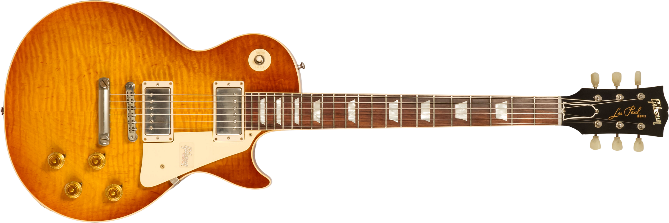 Gibson Custom Shop Les Paul Standard 1959 Reissue 2h Ht Rw #982368 - Vos Royal Teaburst - Guitare Électrique Single Cut - Main picture