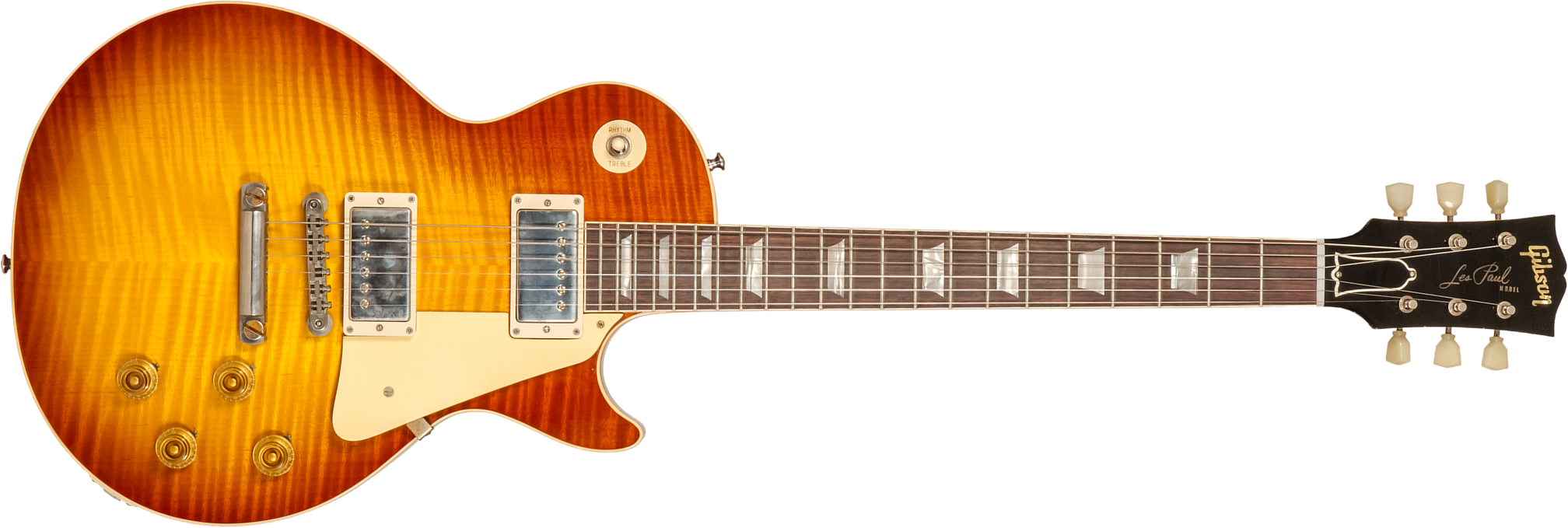 Gibson Custom Shop M2m Les Paul Standard 1959 Reissue 2h Ht Rw #934287 - Murphy Lab Ultra Light Aged Ice Tea Burst - Guitare Électrique Single Cut - M