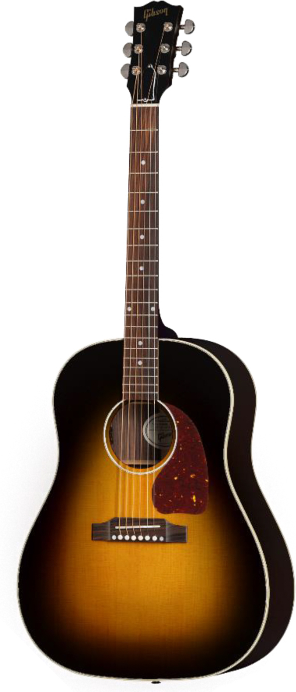 Gibson J-45 Special Dreadnought Epicea Acajou Rw - Satin Vintage Sunburst - Guitare Folk - Main picture