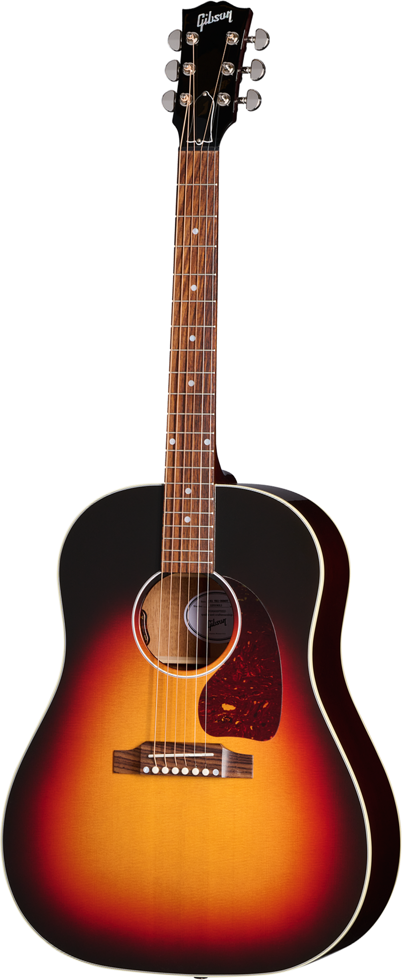 Gibson J-45 Standard Modern Dreadnought Epicea Acajou Rw - Tri Burst - Guitare Folk - Main picture