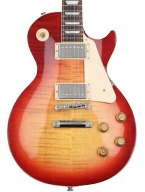 Gibson Les Paul Standard 50s Aaa Top 2h Ht Rw - Heritage Cherry Sunburst - Guitare Électrique Single Cut - Main picture