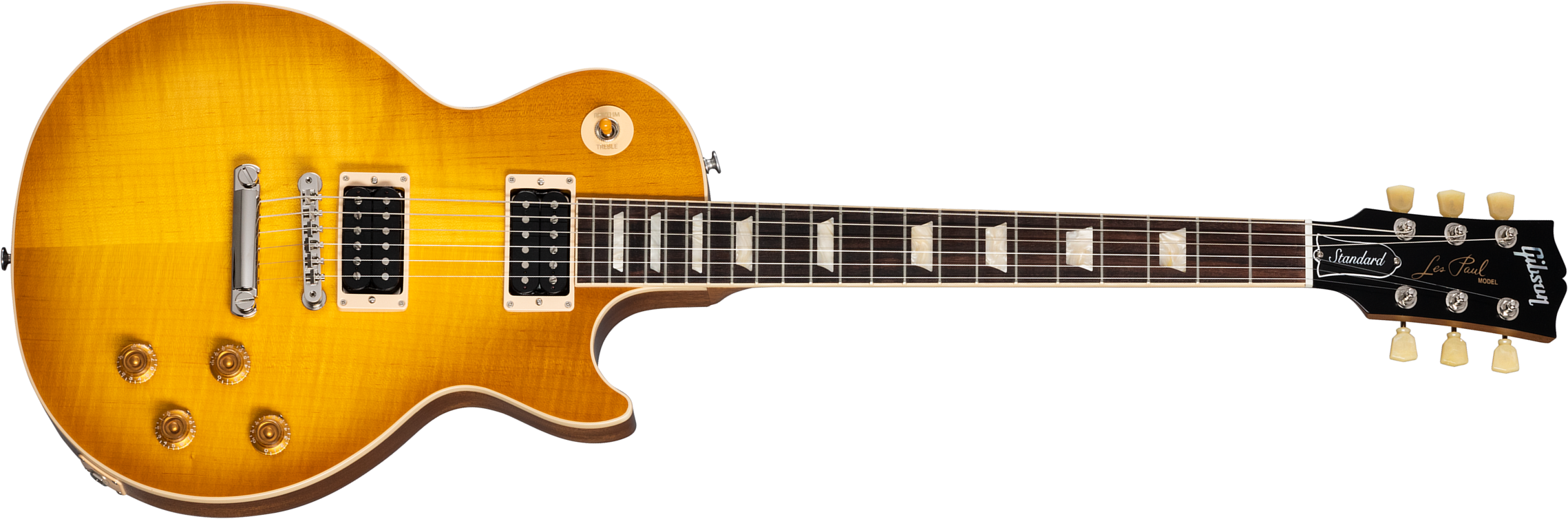 Gibson Les Paul Standard 50s Faded 2024 2h Ht Rw - Vintage Honey Burst - Guitare Électrique Single Cut - Main picture