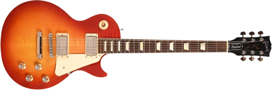 Gibson Les Paul Standard 60s Figured Original 2h Ht Rw - Tomato Soup Burst - Guitare Électrique Single Cut - Main picture