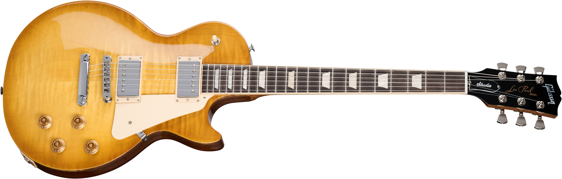 Gibson Les Paul Studio Session 2h Ht Rw - Honey Burst - Guitare Électrique Single Cut - Main picture