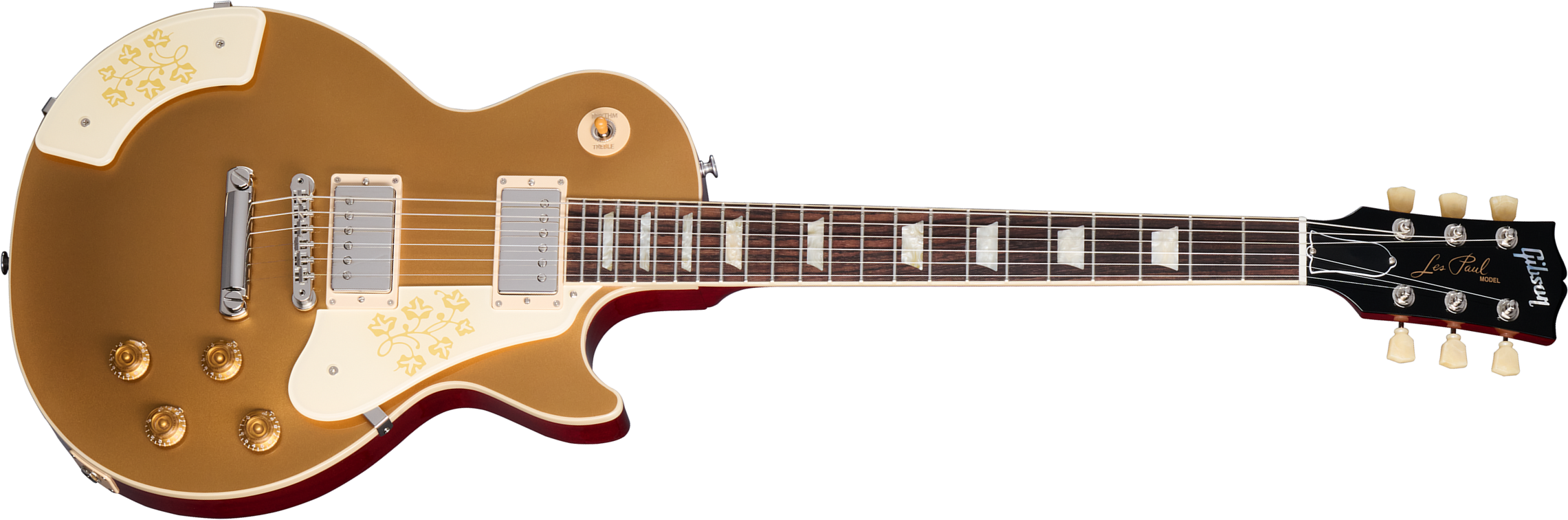 Gibson Mary Ford Les Paul Standard Signature 2h Ht Rw - Gold Top - Guitare Électrique Single Cut - Main picture