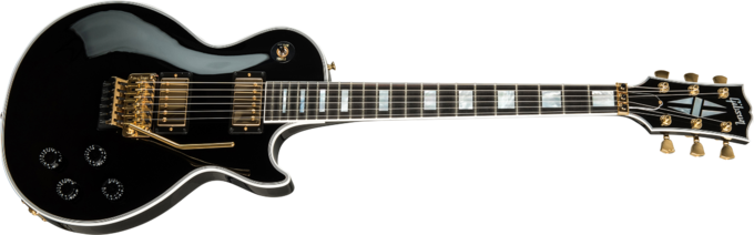 Gibson Custom Shop Les Paul Axcess Custom Floyd Rose - Gloss ebony