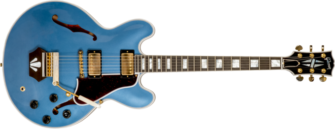 Gibson Custom Shop M2M ES-355 #A940193 - Vos pelham blue